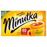 MINUTE SCHWARZTEE 56 G (40 BEUTEL)